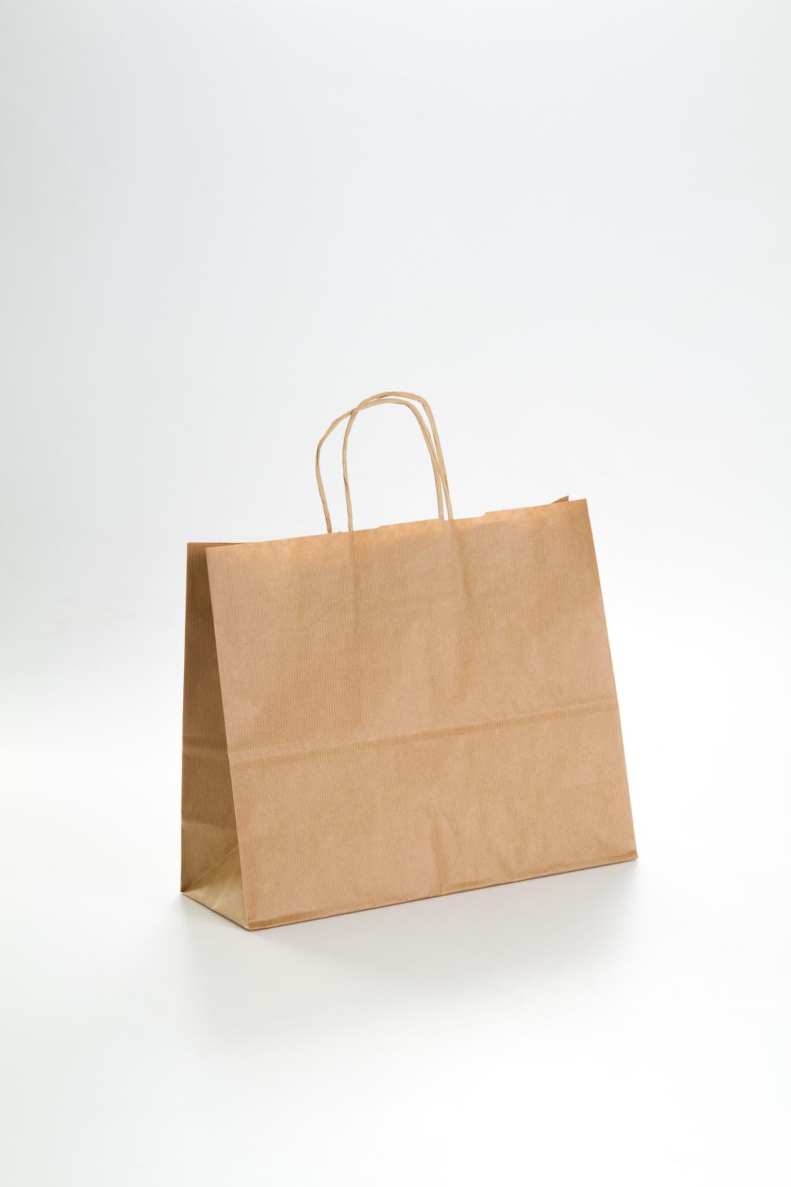 Bolsas de papel kraft horizontales