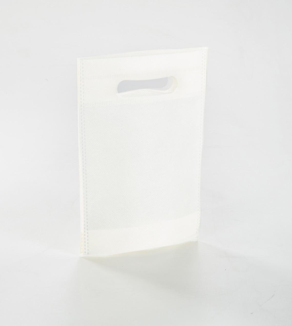 Bolsas de tejido asa troquelada 17x22x6,5