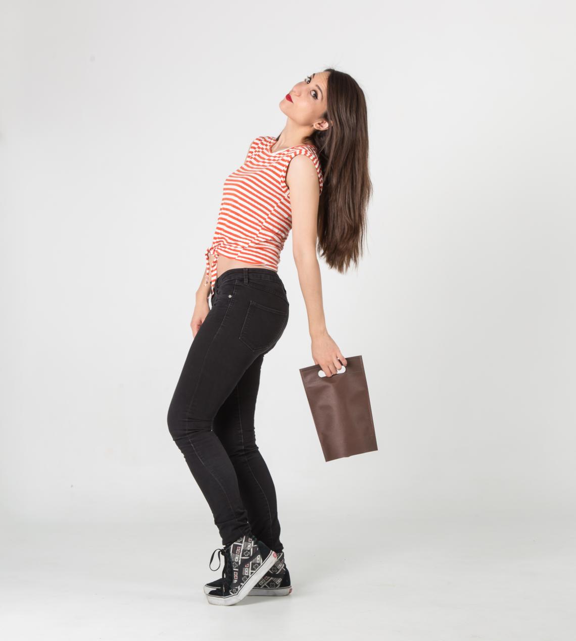 Bolsas de tejido reciclado 20x30x10