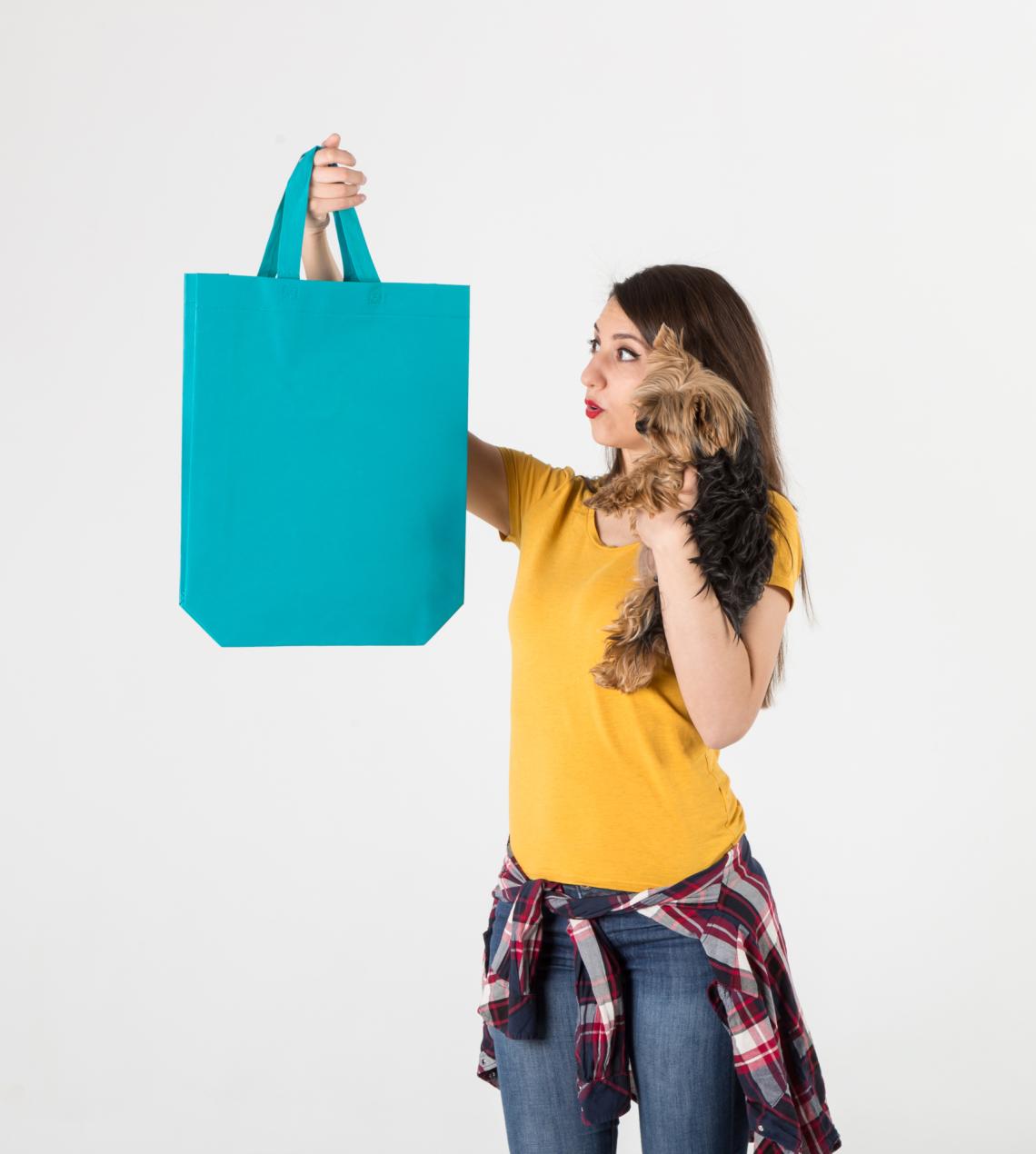 Bolsas de tela termosellada 40x40x15