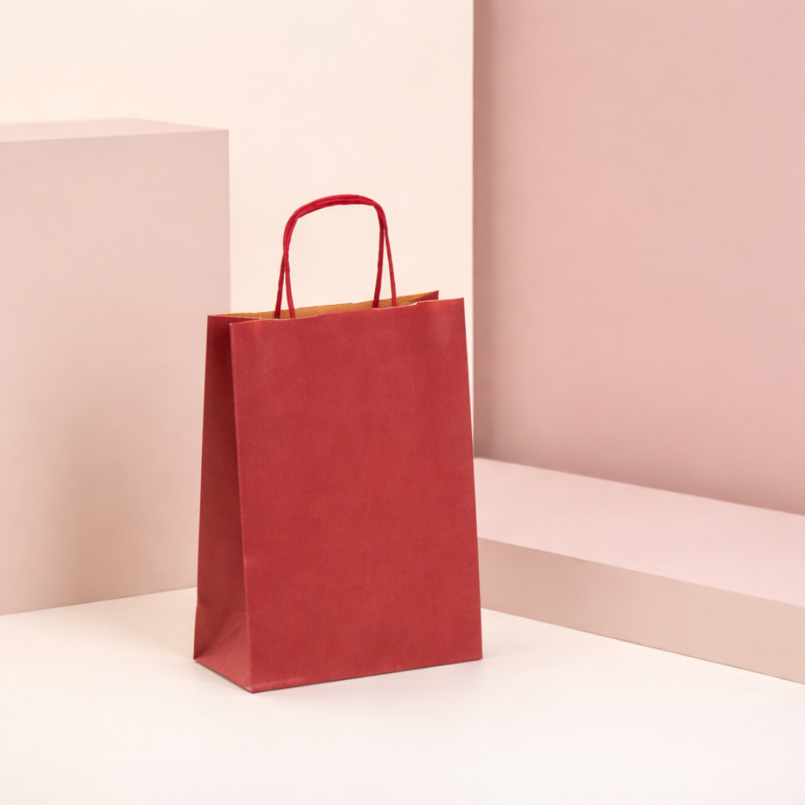 Bolsas de papel ecológico de colores 18x24x8