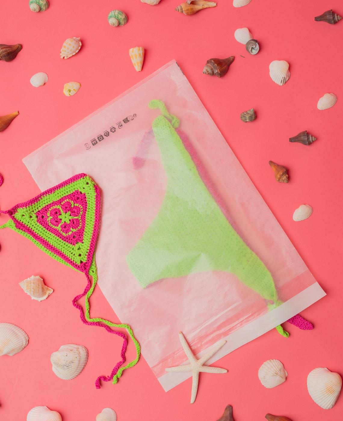 Sobre de papel transparente 25x30+4