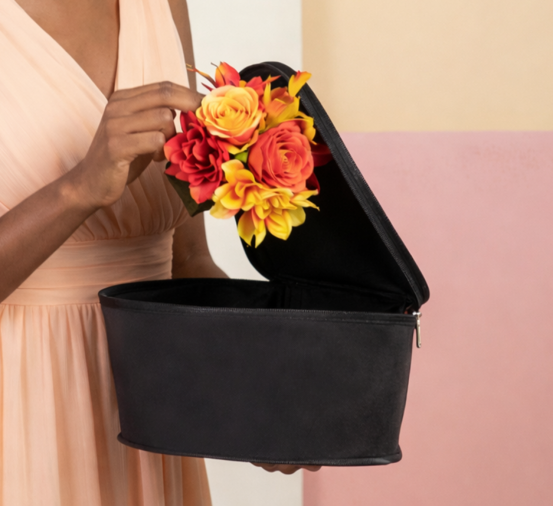 Bolsa para tocados y sombreros 22x10