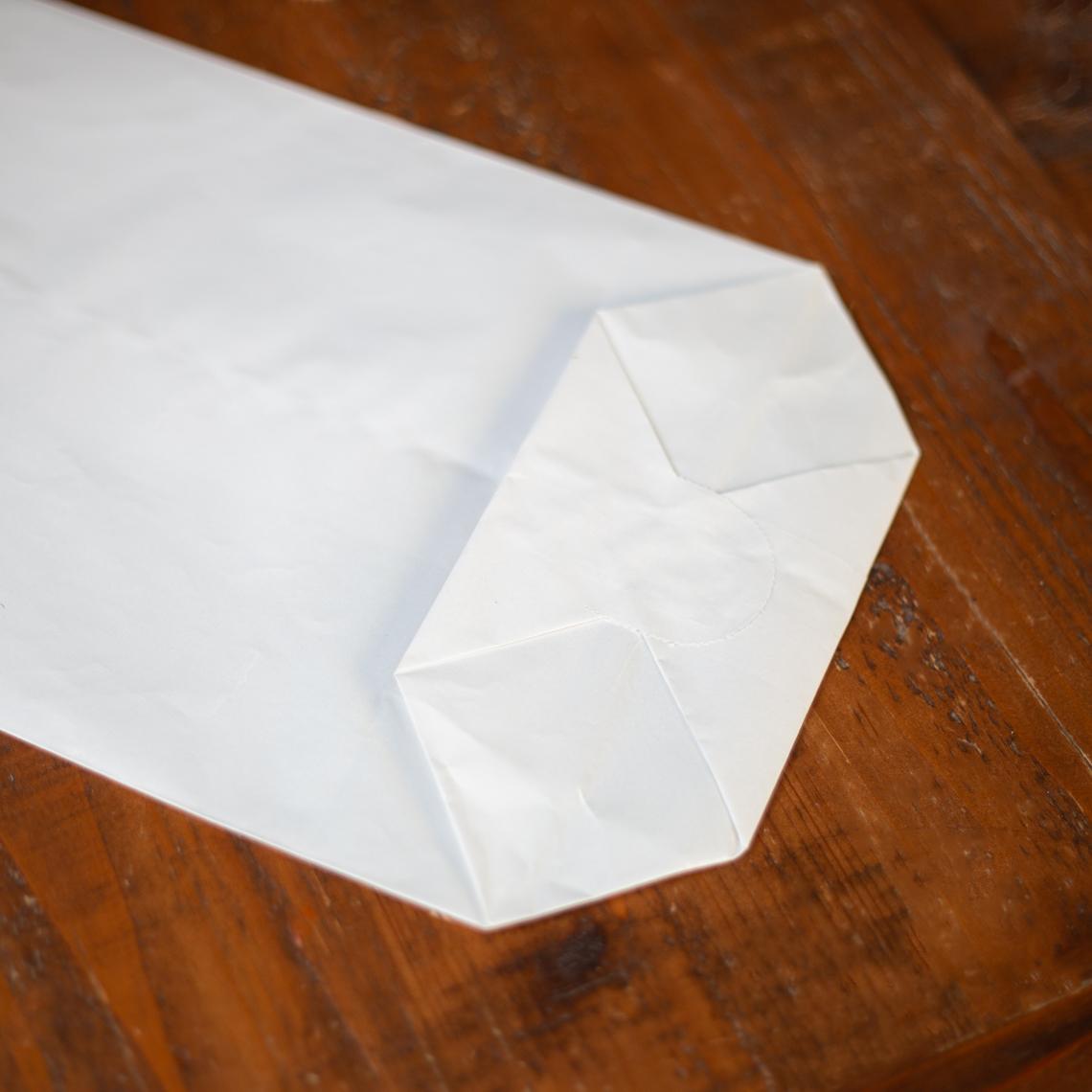 Base de las bolsas sin asas