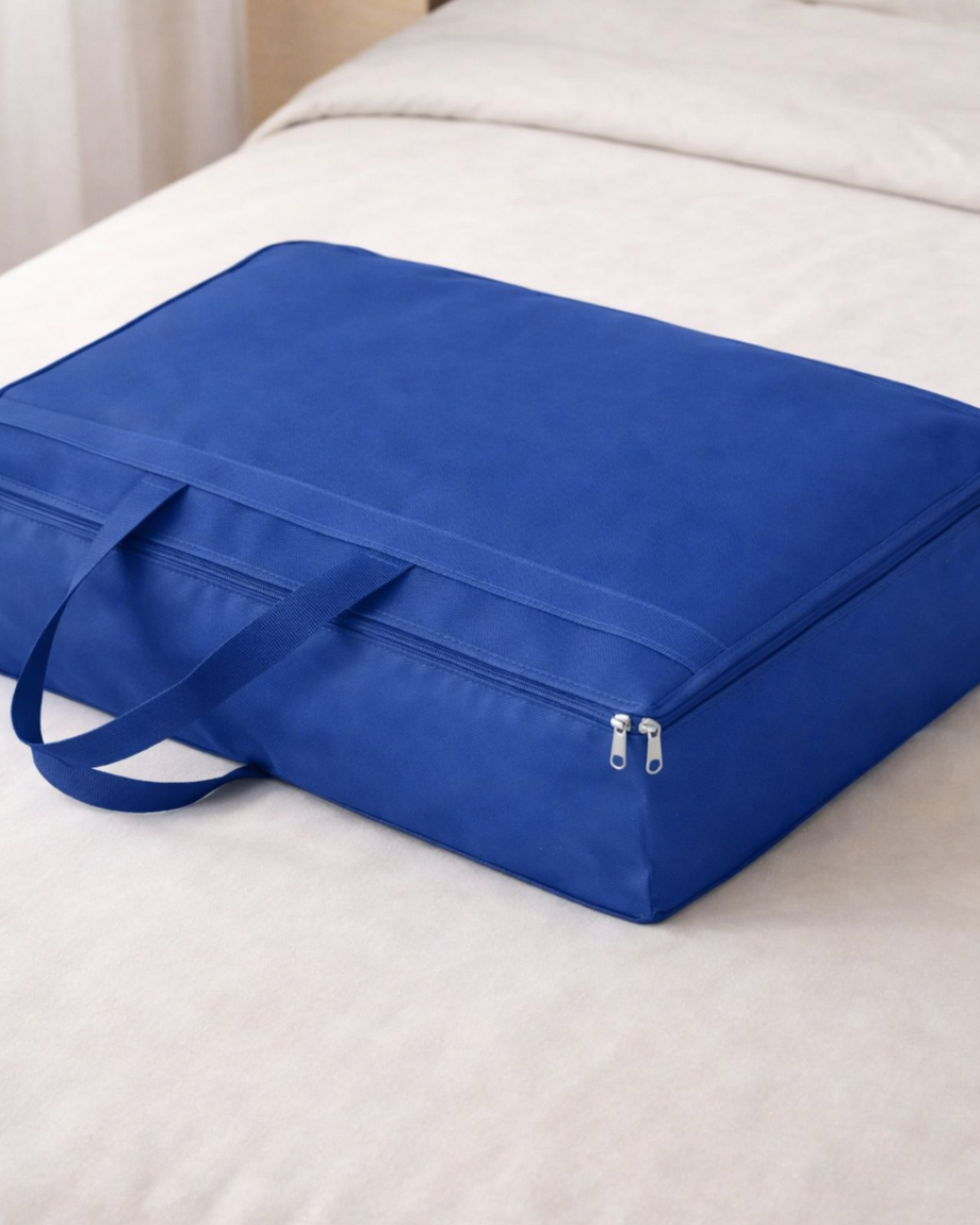 Bolsa para guardar edredón rojo 88x55x35