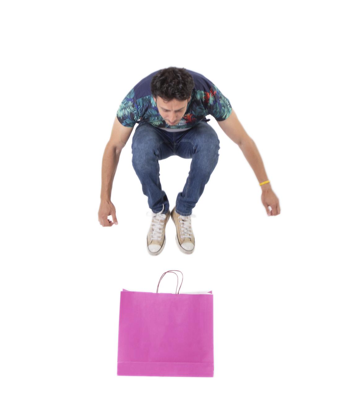 Bolsas papel de colores 120 g 42x35x12