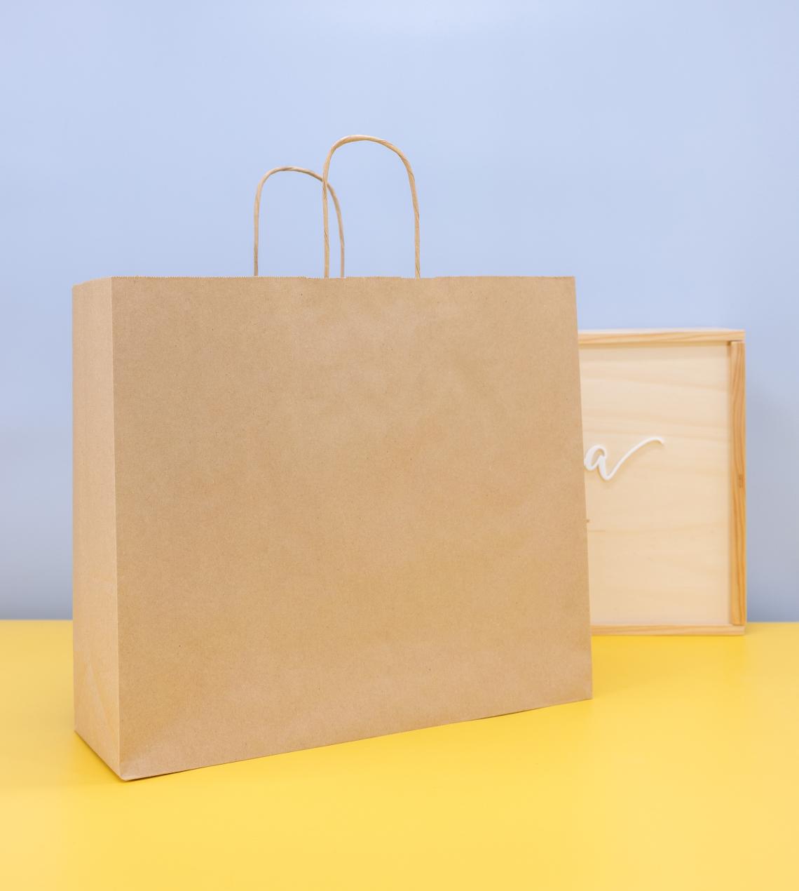 Bolsas de papel kraft 100 g 36x31x12