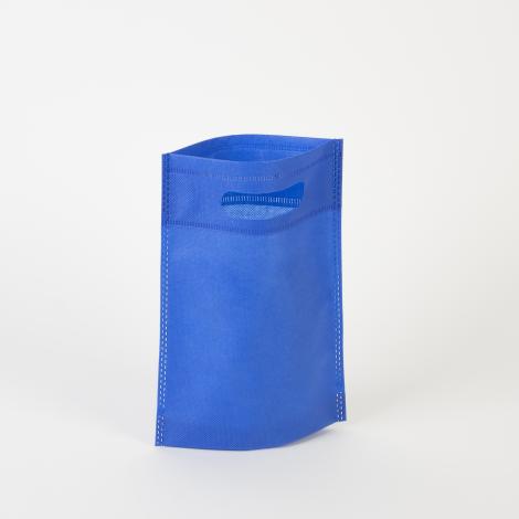 Bolsas de tejido asa troquelada 17x22x6,5 Tela reciclada