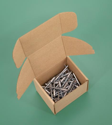 Cajas de cartón para joyas Cajas de cartón con tornillos