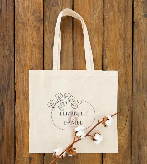 Bolsas de algodón impresas