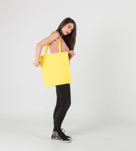 Bolsas de algodón  de colores 145 g 38x42
