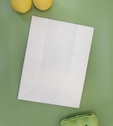 Bolsas sin asas ecológicas Bolsas sin asas de papel blancas