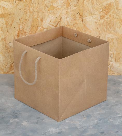 Bolsa de papel reciclado 28x26x28 Bolsa de papel reciclado 28x26x28