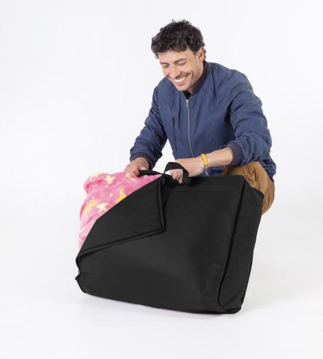 Bolsa para guardar edredón con cremallera 60x50x2 Bolsa para guardar edredón con cremallera 60x50x2