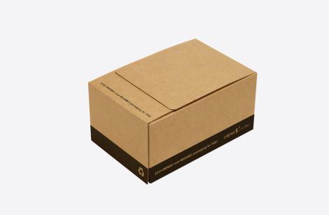 Cajas con cierre autoadhesivo 40x30x12. Material compostable