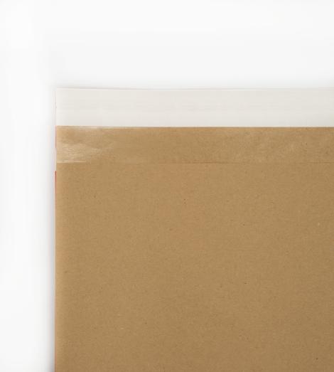 Sobres de papel grandes kraft con cierre adhesivo