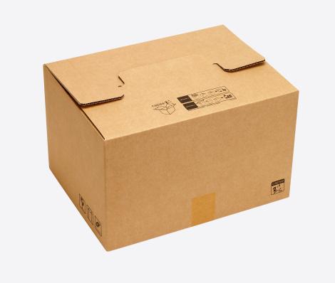 Cajas para envíos 39,5x29x14 Material Compostable. Made In Spain