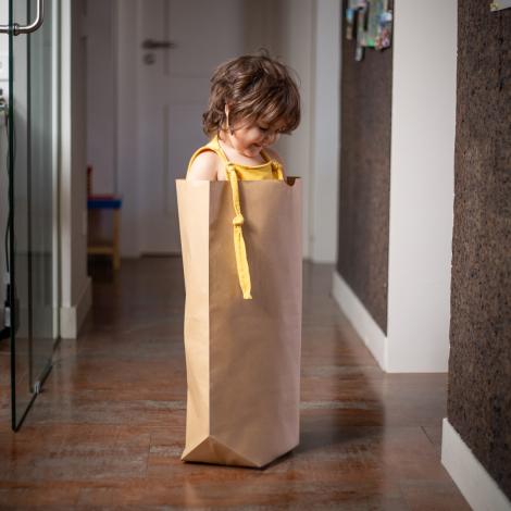 Bolsas kraft sin asas 110 gr 43x65. Papel reciclado. Made In Spain