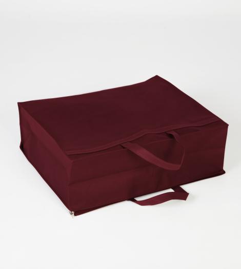Bolsa para guardar edredón granate 88x55x35