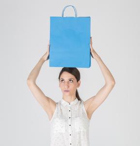 Bolsas de papel de colores 100 g 32x40x12