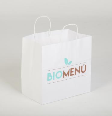Bolsas de papel take away 30x29x18