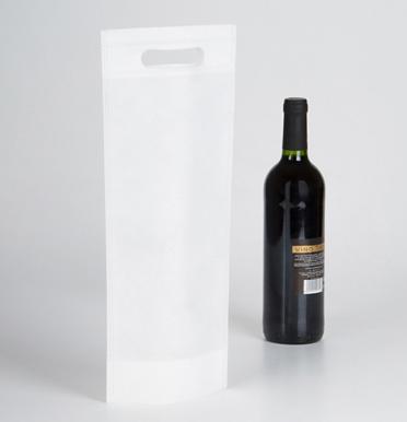 Bolsas de tejido para botellas 17x40x10