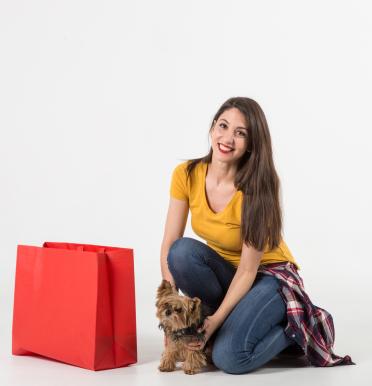 Bolsas de tela de  base ancha 45x40x20