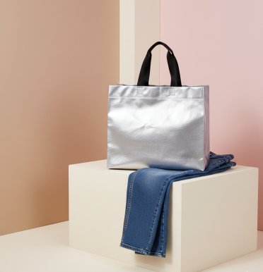 Bolsa tela laminada 50x40x12