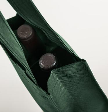 Bolsas de tela para dos botellas 18x30x9 Bolsas de tela para dos botellas 18x30x9