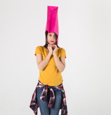 Bolsas de papel de colores 100 g 44x46x15