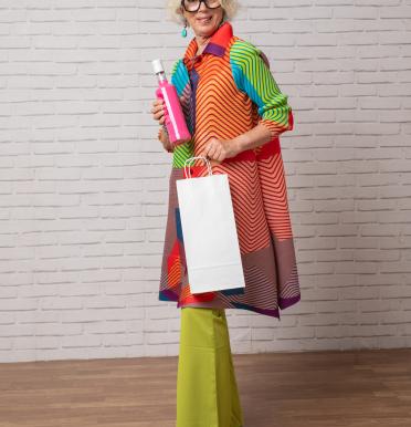 Bolsa de papel ecológico para botellas 18x39x8 Bolsa de papel ecológico para botellas 18x39x8