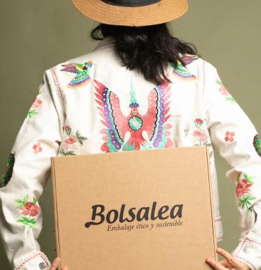 Cajas de cartón reciclado para ecommerce 37x30x8 | Fabricadas por personas con discapacidad intelectual