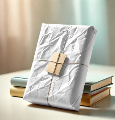 Resma de papel blanco 43x62