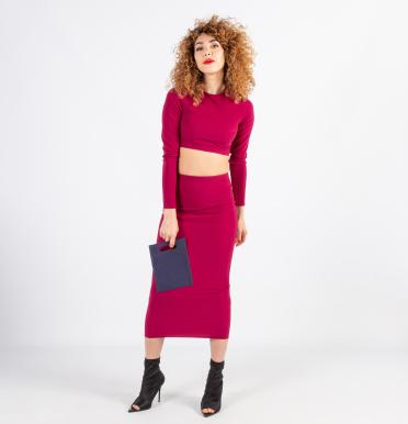 Bolsas de tejido asa troquelada 17x22x6,5