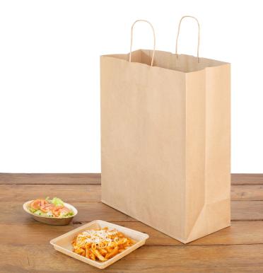 Bolsas papel kraft reciclado 36x44x16