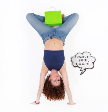 Bolsas papel ecológico 120 g 24x21x8 Bolsas papel ecológico 120 g 24x21x8