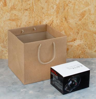 Bolsas de papel hechas a mano 28x26x28 | Fabricadas por personas con discapacidad intelectual