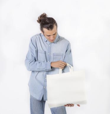 Bolsas tela asa corta 40x35x12