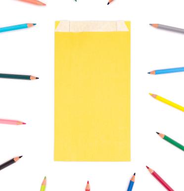 Sobres de papel con fuelle 12x24x5