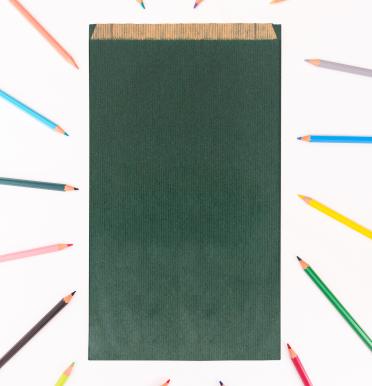 Sobres kraft 50 g con fuelle 19x35x6