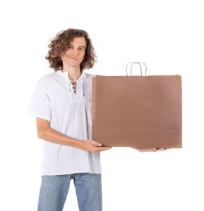 Bolsa papel de colores 120 g 54x45x13