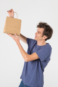 Bolsas de papel kraft 22x23x9
