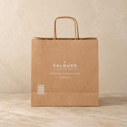 Bolsas de papel kraft 22x23x9