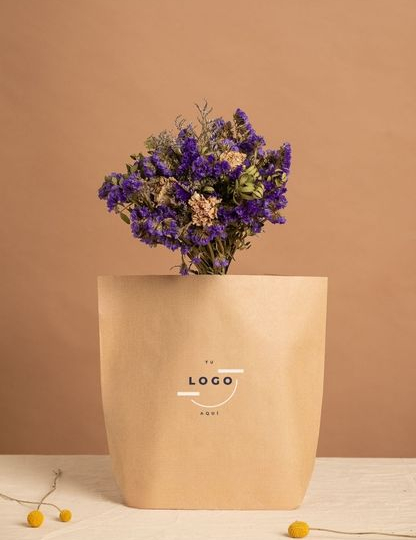 Bolsas de papel sin asas 24x30x10 | Fabricadas por personas con discapacidad intelectual