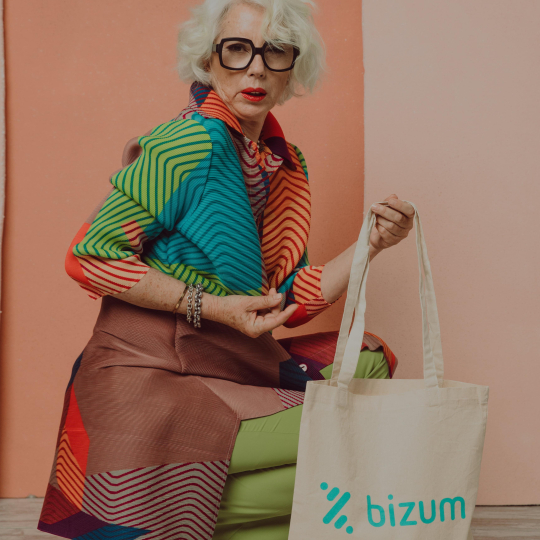 Bolsas de algodón orgánico 150 g 38x42 | Fabricadas por mujeres con difícil acceso al mercado laboral