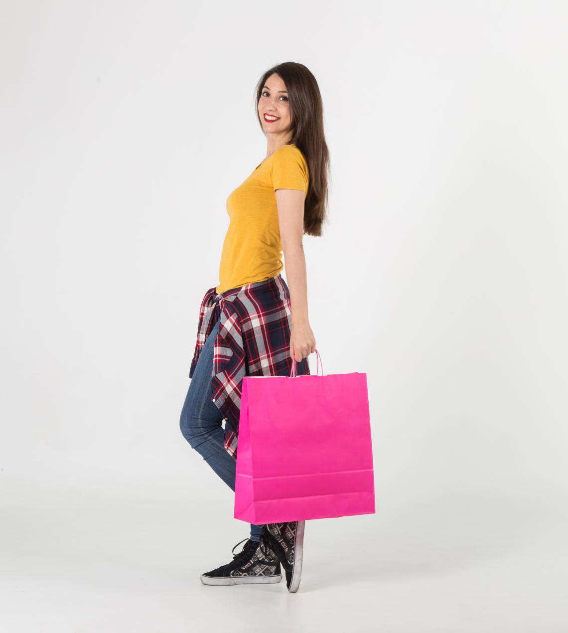 Bolsas de papel de colores 100 g 44x46x15 Bolsas de papel de colores 100 g 44x46x15