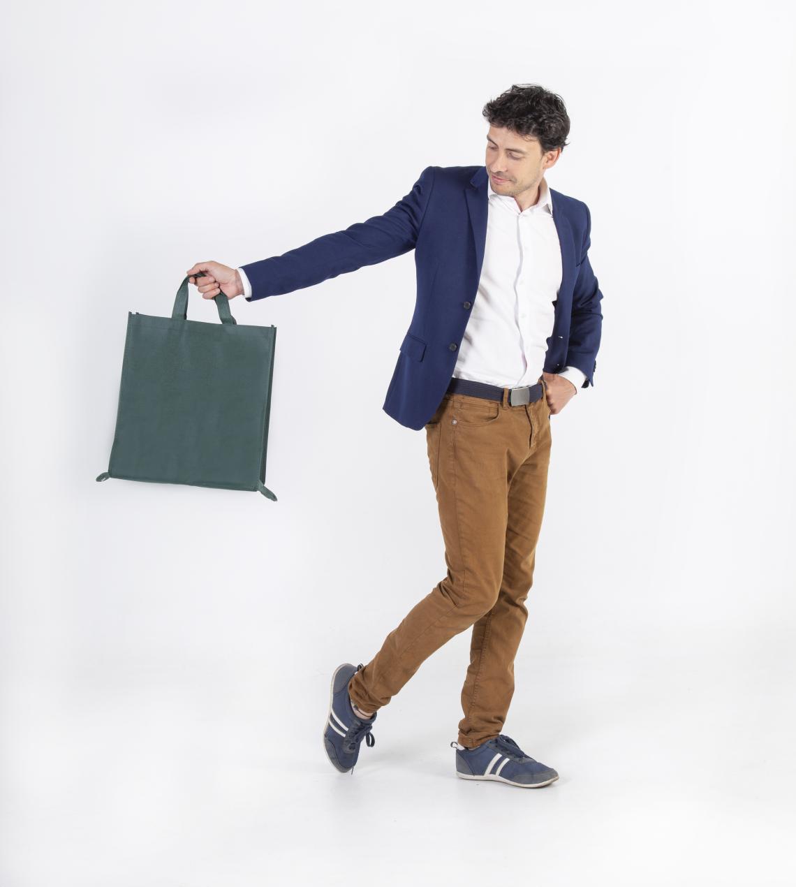 Bolsas de tela plegables 35x40x20