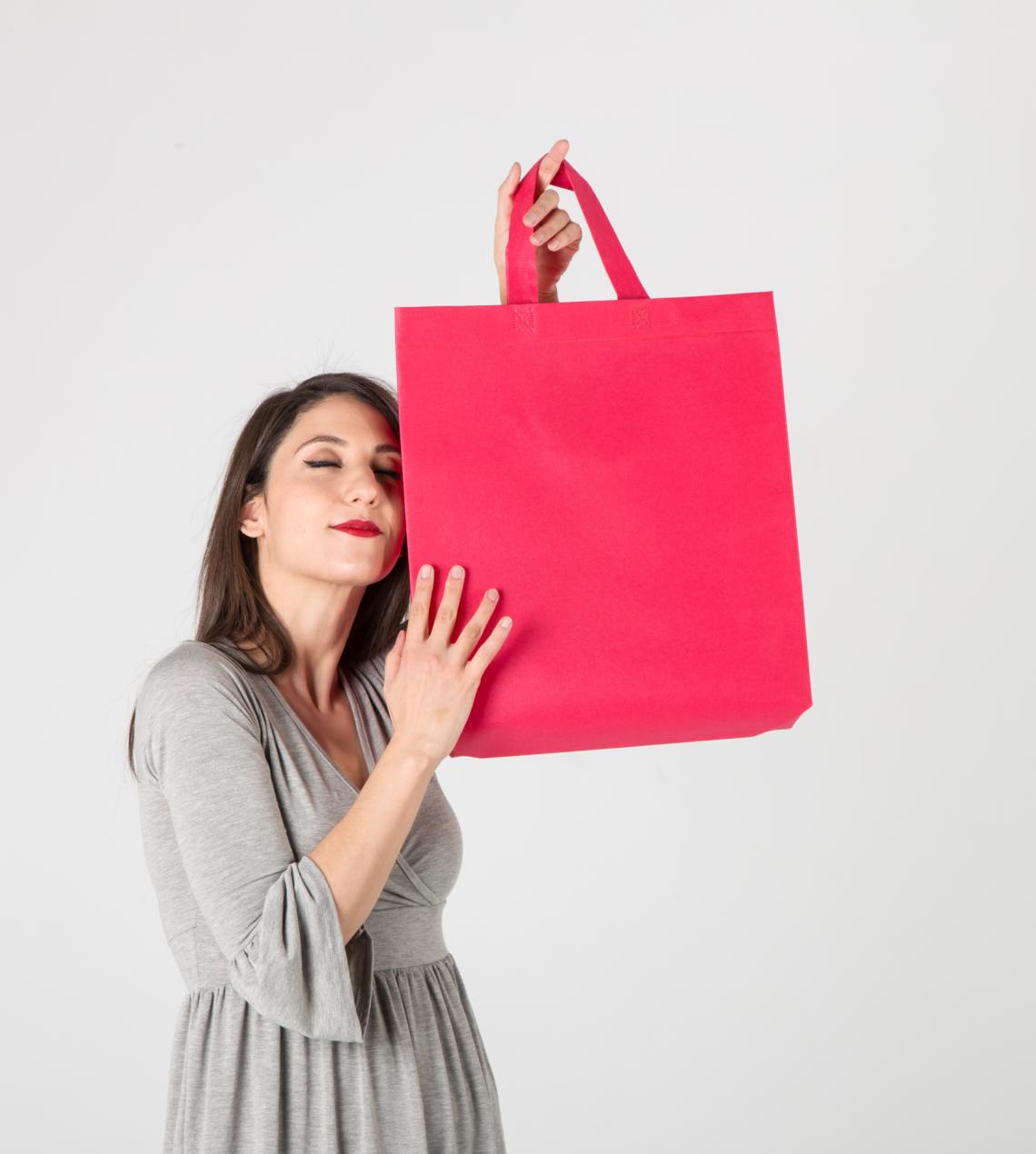 Bolsas de tela termosellada 40x40x15