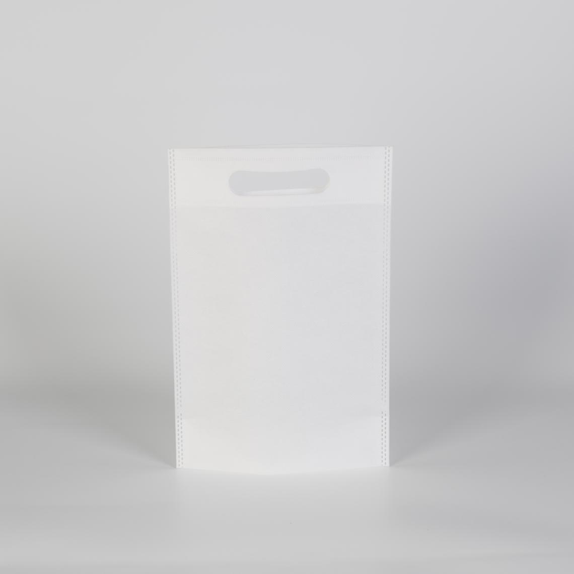 bolsas de tela con asas troqueladas