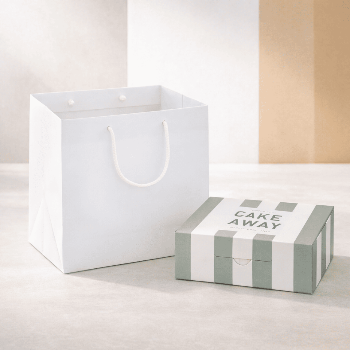 Bolsas de papel hechas a mano 32x25x25 | Fabricadas por personas con discapacidad intelectual